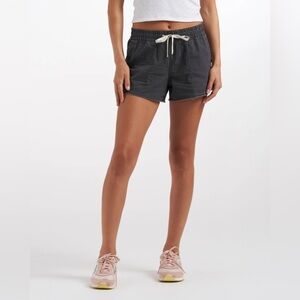 Vuori Vintage Ripstop Short VW385 DuraTerra Size M in Charcoal Gray Raw Hem